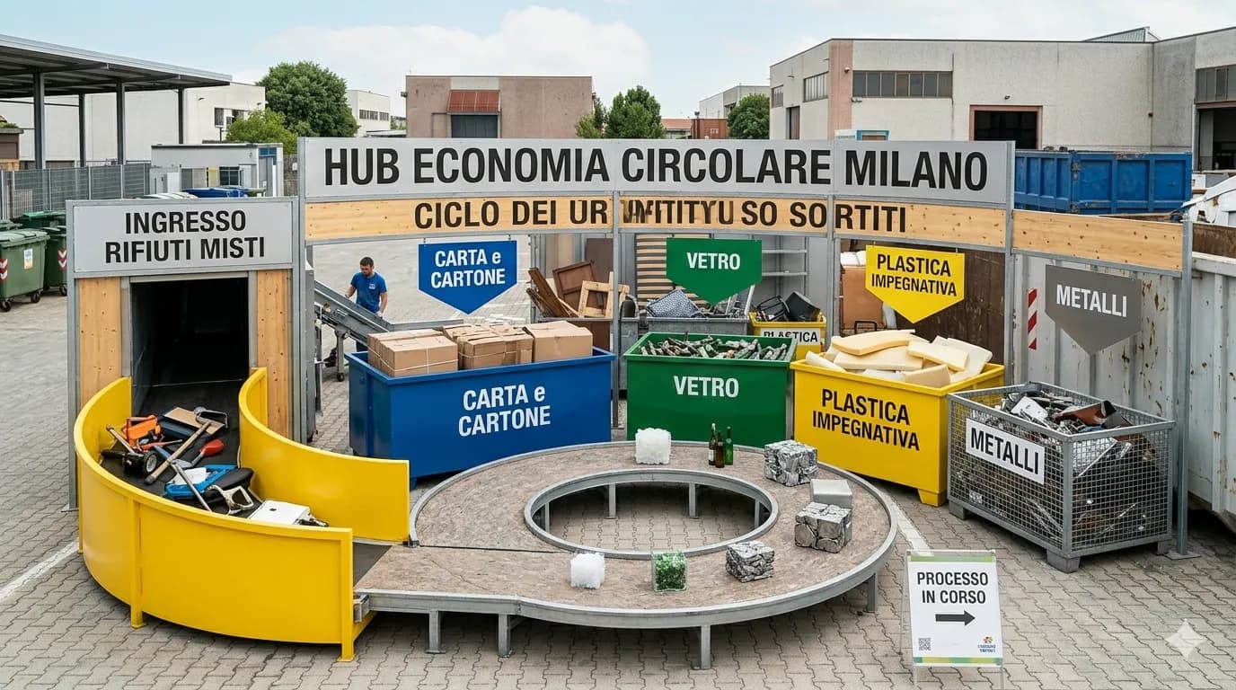Economia circolare e gestione rifiuti a Milano
