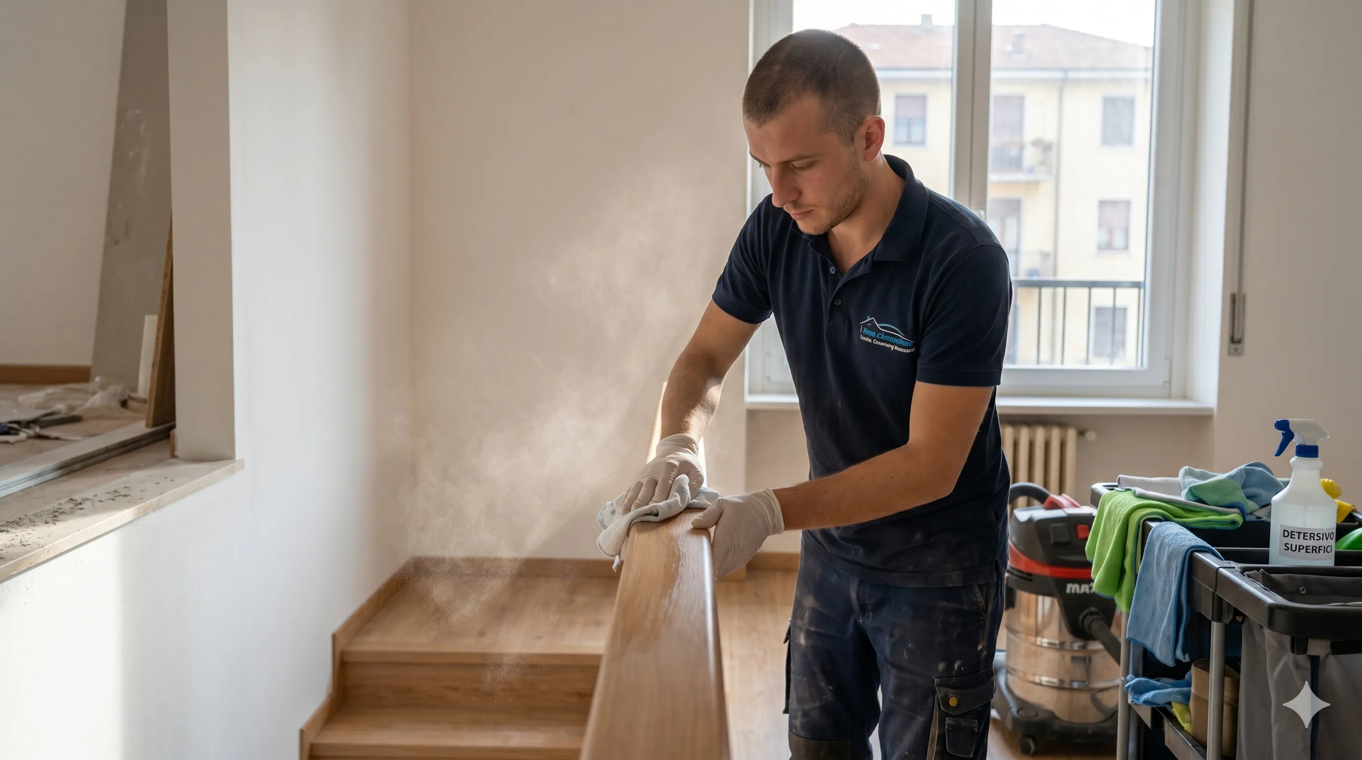 Pulizie di fine cantiere a Milano