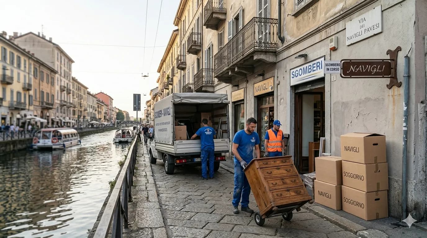 Sgombero condominiale a Milano