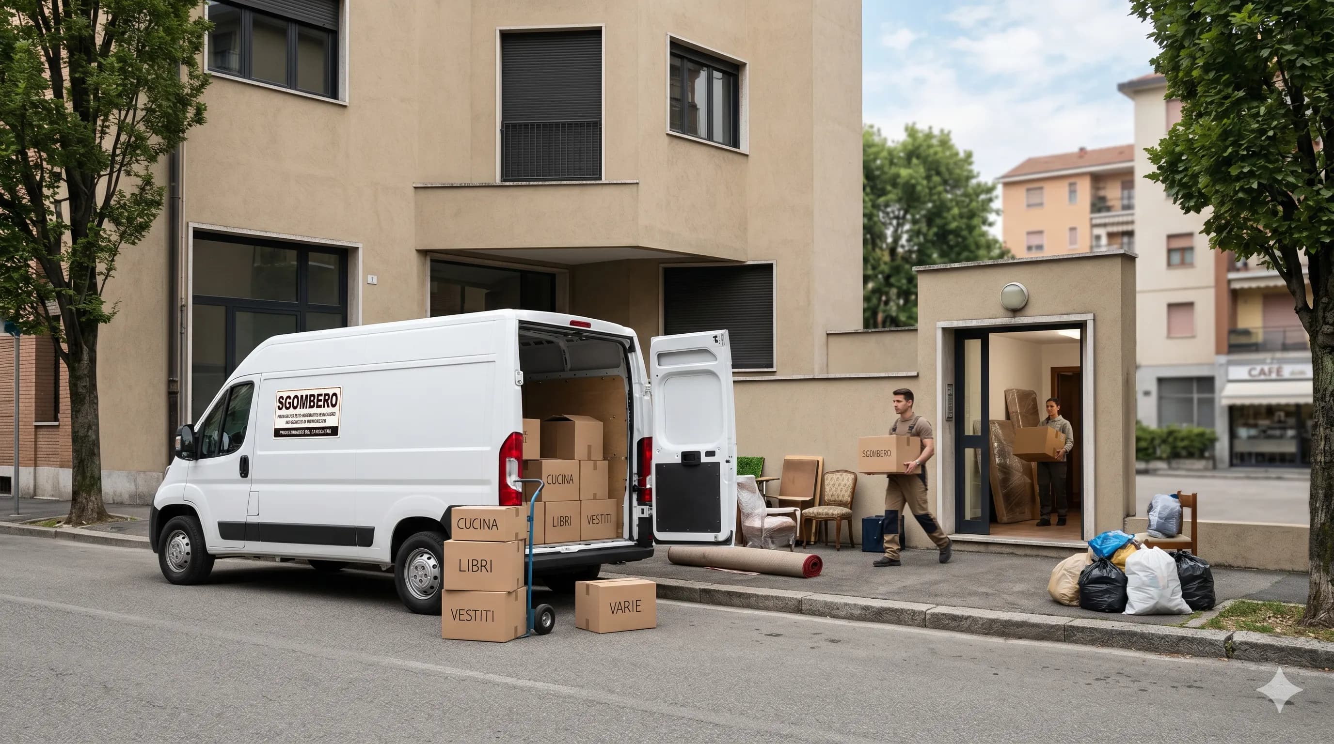 Sgombero per sfratto a Milano